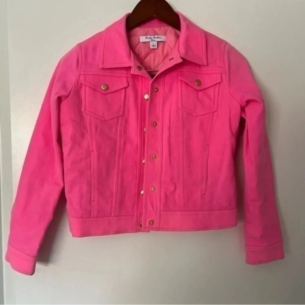 Brooks Brothers pink jacket